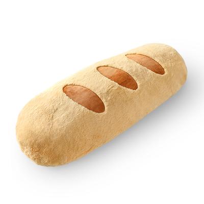 Cartoon Simulated Bread Doll Plush Toy Long Bread Baguette Sleeping Pillow for Girls On The Bed with Legs Clamped On The Pillow