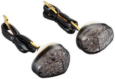 Kijima Motorcycle Bike Parts Kit de pisca-pisca LED dianteiro esquerdo e direito conjunto fumaça YAMAHA YZF-R25 / YZF-R3 219-3035