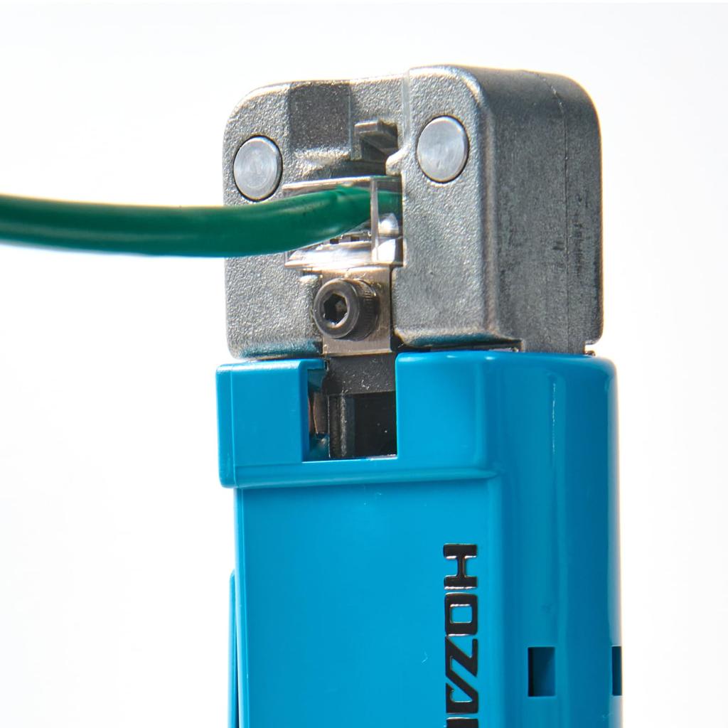 HOZAN Modular plug crimping tool For LAN 8 cores Compatible Hirose Electric Oki Electric Cable with Panduit, Co., Ltd., Co., Ltd. P-711