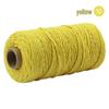 3mm Single-Color Cotton Rope for DIY Weaving - 2mm Thick Tapestry and Binding Thread