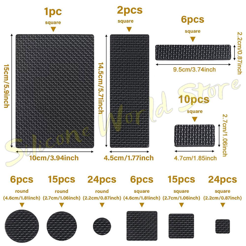 SW DIY Furniture Leg Feet Protector Pad Self Adhesive Table Chair Leg Pads Mute Mat Anti-slip Scratch Shock-absorbing Pad Bumper
