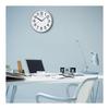 Seiko Clock Wall Clock Radio Analog Silver Metallic KX230S