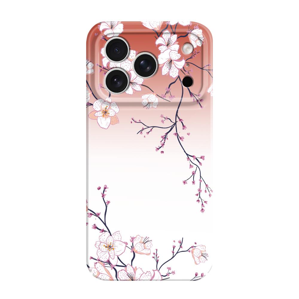 Pretty Wintersweet Phone Case For iPhone 17 Air 16 16E 15 14 Plus Pro Max Film Hard Cover iPhone 15 Pro