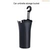 K1AE Waterproof Car Trash Can with Car Headrest Hooks Hanging Garbage Container