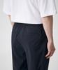 MUSINSA STANDARD [Cooltandard] One-Pleat Wide Elastic Waist Slacks [Navy]