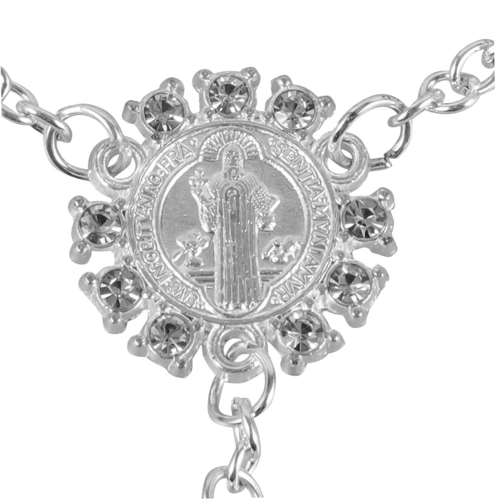 CALLARON Car Rosary Bracelet Car Mirror Hanging Prayer Beads