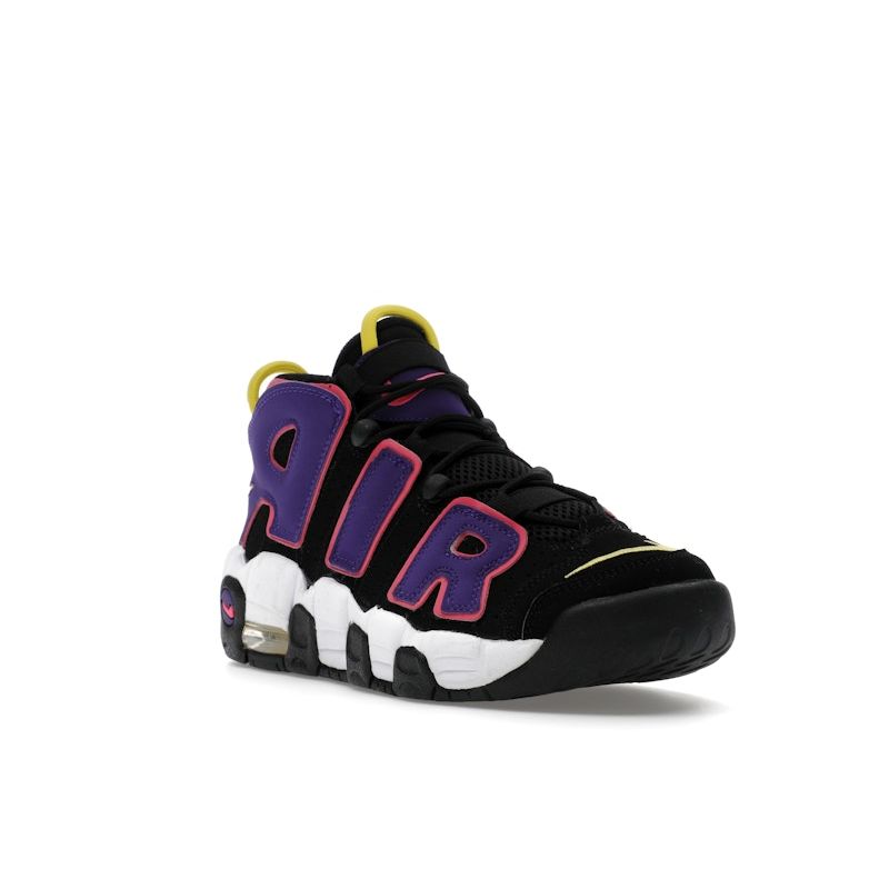 Nike Air More Uptempo GS Court Purple Kids Sneakers Black Hyper-Pink Multi-Color DZ5278-001