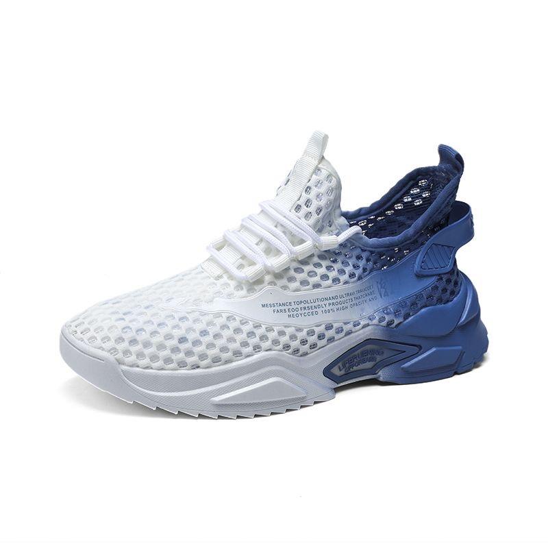 Sko Herre Joggesko Herre Herre Fritidssko Tenis Luksussko Trener Race Snørefrie Sko Mote Loafers Løpesko for menn