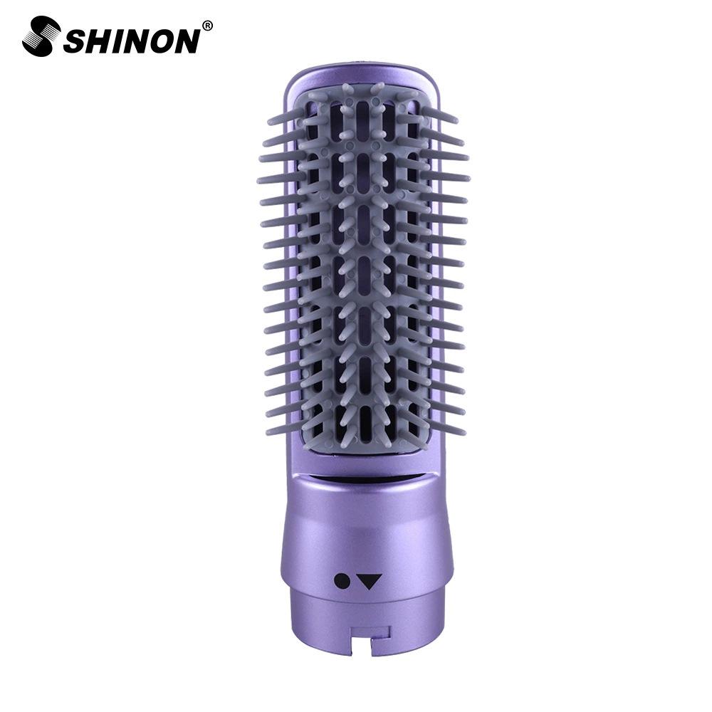 4-in-1 Multifunction Hot Air Brush: Curling Iron, Hair Dryer, Ceramic Straightener (Model 9822-6)