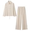 European and American Style, New Women's Clothing, Foreign Style, Fashionable, Versatile, Fashionable, National Style Cotton and Linen Suit