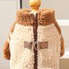 Warm Winter Dog Clothes Thickened Pet Zipper Clothing Pet Jacket Coat Pet Cotton Coat  Outdoor