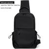 Li Shen Men's Casual Chest Sling Bag