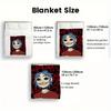 Bang 2D Flat Pattern Flannel Blanket High Quality All Seasons Warmth and Comfort Perfect for Christmas Gifts.MMT0918634