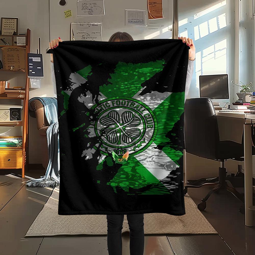 Couverture Flottante Celtic Football Club, Haute qualité Confortable pour Toutes les Saisons, Décoration Intérieure, Chaleur et Confort