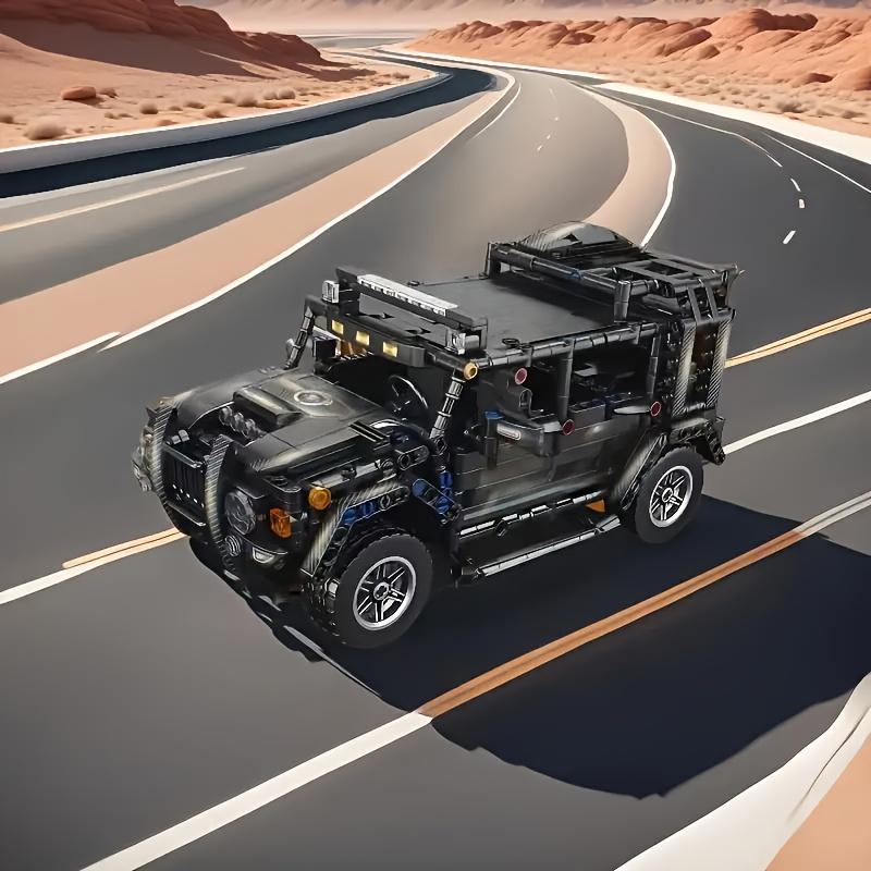 1020 Pellet Off-Road Vehicle Assembly Model Kit,Vehicle Home Ornament Toy, Racing Sports Car Building Block Holiday Gift, Building Blocks for Adults