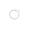Women's Zircon Bracelet: Simple Design, Handmade Hollow Heart Jewelry, Versatile Gift