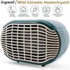 Mini Fan Heater, Portable Fan Heater Fan Booster Heater 3s Fast Heating 2 Adjustable Energy Saving Mini Heater for Dorm Bedroom Office Living Room