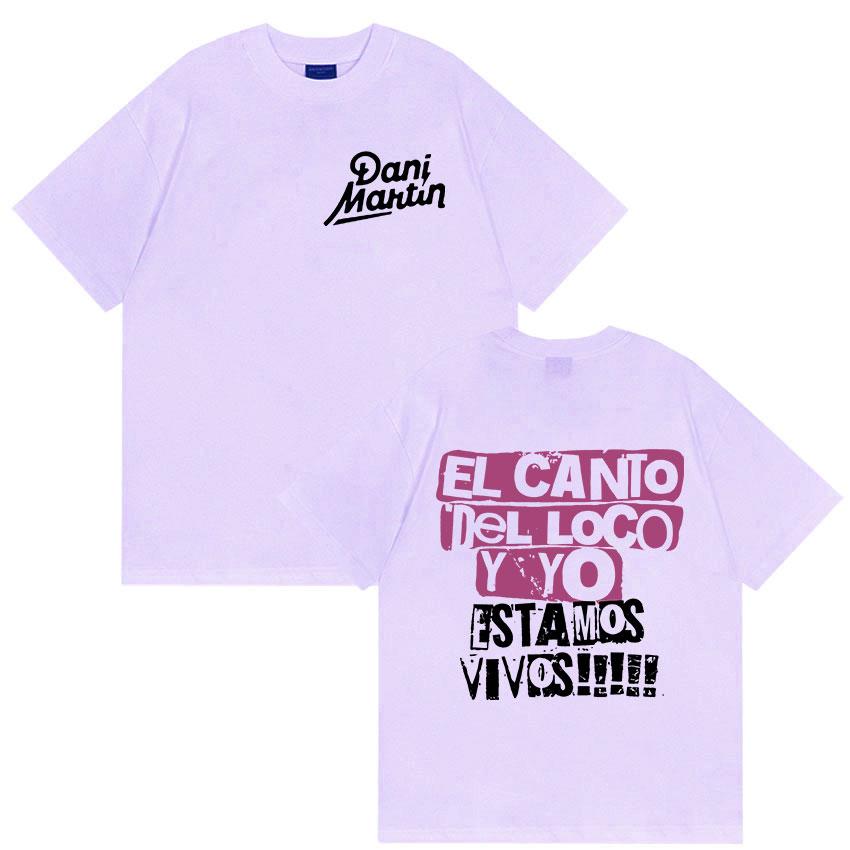 Rapper Dani Martin Tour Album 2026 Print T Shirt Men Women Pop Clothing Short Sleeve Tshirts Retro High Quality Fashion Tshirt