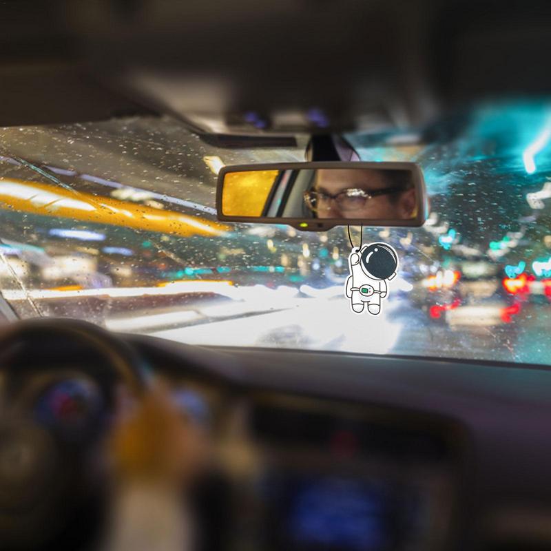 Car Fragrance Hanging Cute Car Air Freshener Funny Astronaut Aromatherapy Charm  Car Interior Deodorant Pendant Accessories