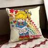 Cute RRainbow BBrite Cushion Cover Reversible Soft Durable Pillow Cover Home  Car MultiScene Use for Daily Comfort