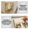Portable Rechargeable Fan Hat Long-lasting Anti-collapse Cooling Peaked Cap  Outdoor