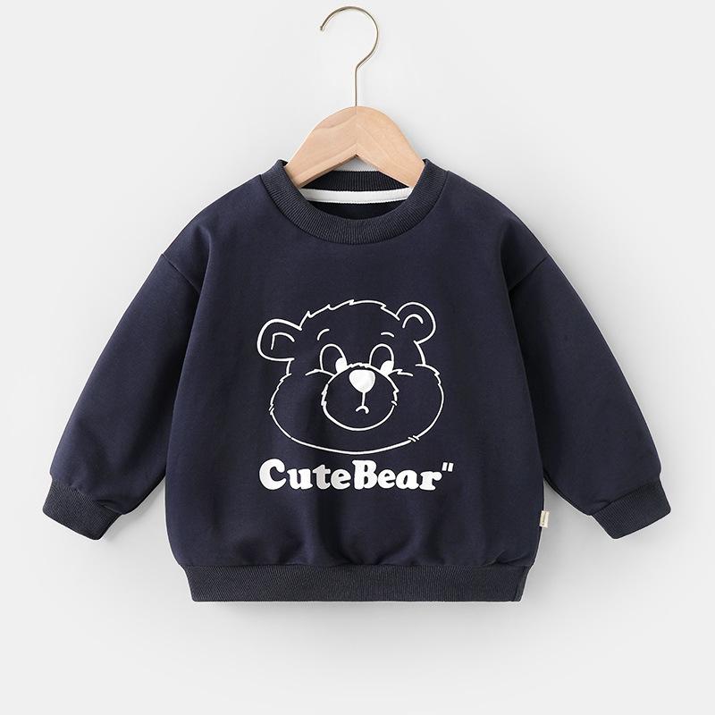 Boys Cartoon Hoodie Autumn Spring and Autumn Children's Top Thin Hoodie