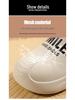Men's Fleece-Lined Warm Casual Cotton Shoes - 2025 Autumn/Winter Collection