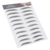 Long Lasting Eyebrow Transfers Sticker Household Portable Women Eyebrow Tattoo StickerBLACK 02