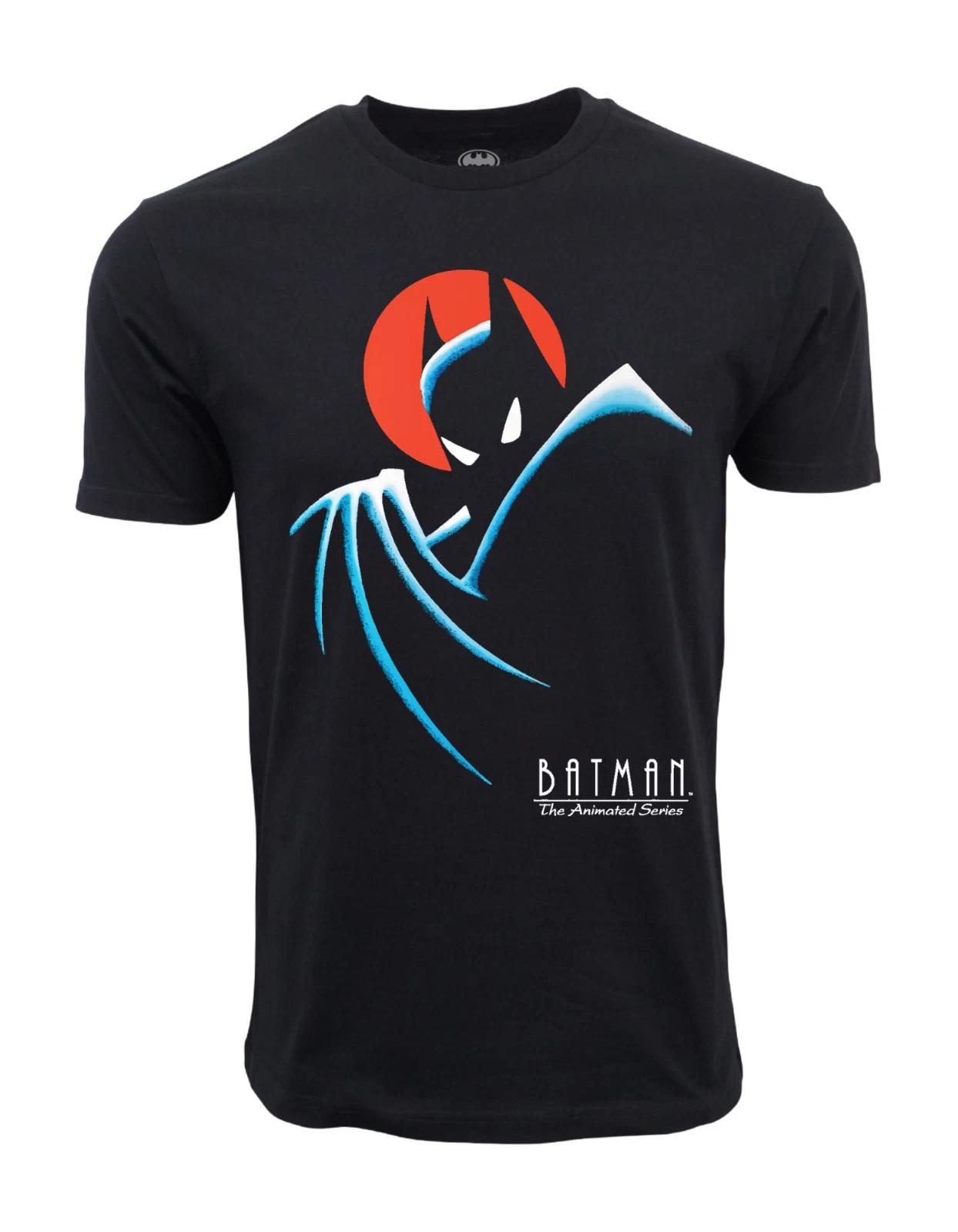 Unisex Adult Casual Graphic BATMAN THE ANIMATED SERIES T SHIRT T-Shirt L
