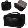 Portable Quilted Makeup Bag - Large Capacity Beauty Storage