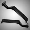 1 par de maçanetas de porta esquerda e direita de metal interno do lado do motorista adequado para FORD F-100 F-150 F-250 F-350 F-800 F53 F59 LOBO