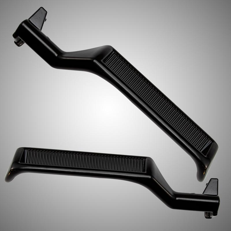 1 par de maçanetas de porta esquerda e direita de metal interno do lado do motorista adequado para FORD F-100 F-150 F-250 F-350 F-800 F53 F59 LOBO