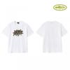 CORT Alcatraz Basic Short Sleeve T-Shirt Phantom Letter Print Couple Streetwear Teens