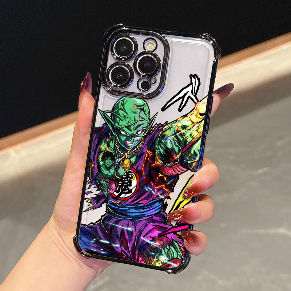 Japanese Anime Dragon Balls Vegeta Soft Funda For iPhone 18 17 Pro 16 15 14 13 12 11 Pro Max Case 17 Plus 17E 16E 17Air Phone Cover