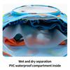 Children Swim Bag Waterproof Splash-proof Anti-scratch Wear-resistant Multi-purpose Wet Dry Separation Portable Kids