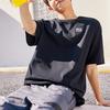 Anta T Shirts Unisex Black Crew Neck Moderate Other 972328113-4