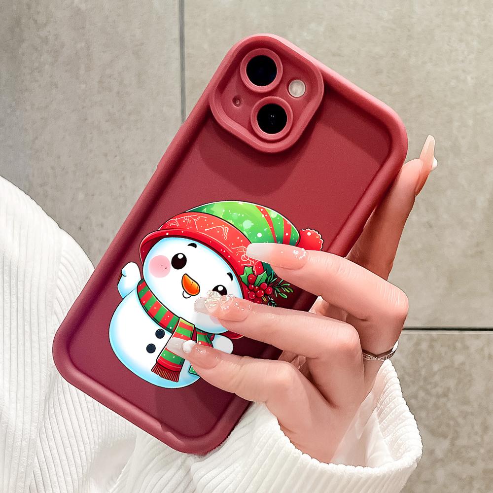 Soft Silicone Square Ladder Printing Pattern Phone Casing Full Cover Camera Shockproof Protection Rubber Case for Xiaomi Redmi