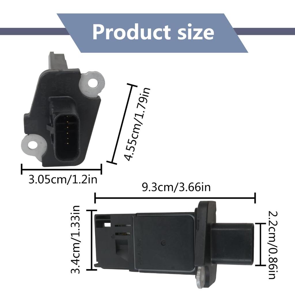 Latest Updated 3L3Z12B579BA AFLS131 Mass Air Flow Sensor MAF Sensor for Ford Fusion 2006-2012/ Ranger 2004-2011/ MKS 2009-2012/ MKX 2007-2015