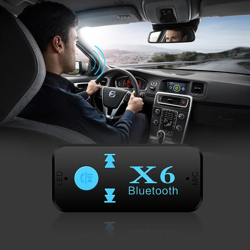 Universal Kabelloser Bluetooth 3,5 mm AUX Audio Stereo Musik Heim Auto Empfänger Adap
