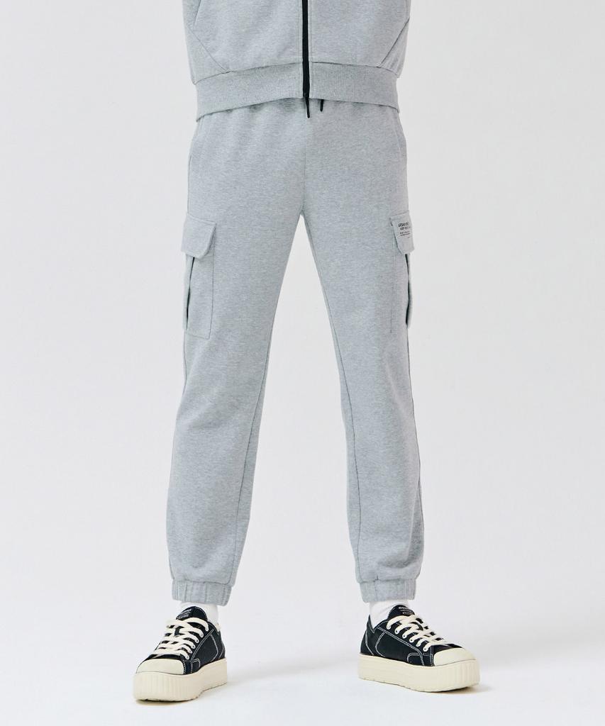 CHASECULT Men'S Cargo Jogger Warm-Up Pants - Grey