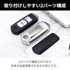 [VERISSY] Smart Key Case Mazda MAZDA Smart Key Cover CX-5 CX-3 CX-8 Demio Axela Atenza Roadster (Black)