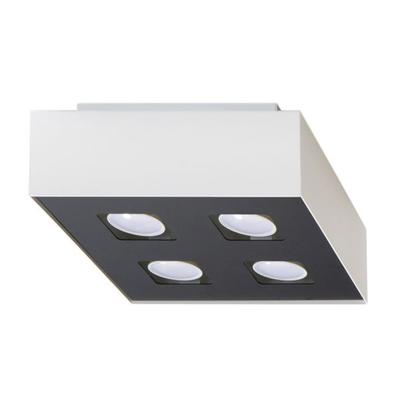 Plafon Mono 4 Gu10 Biały  Sollux Sl.0069
