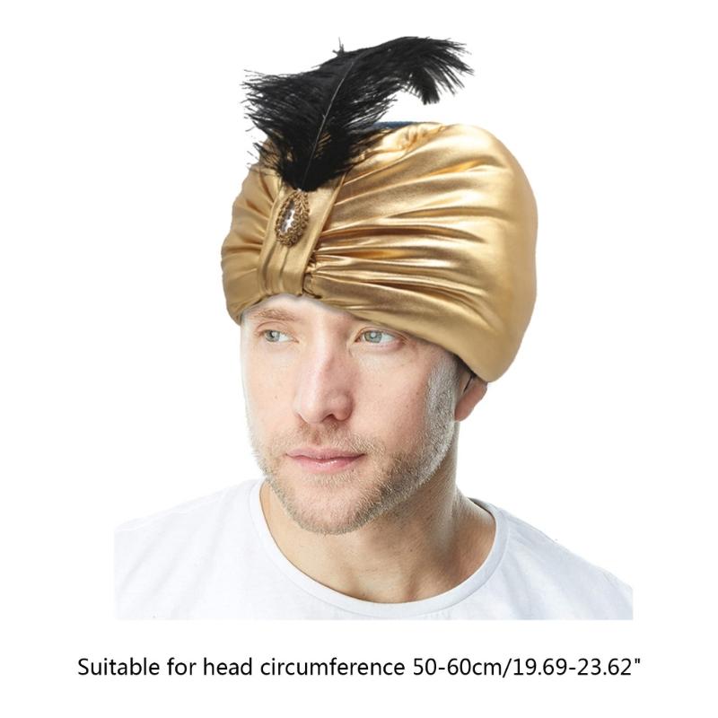 Novelty Carnival Arab Style Hat Christmas Halloween Decoration Cosplay Hat Adult Carnival Hat Party Festive Cap