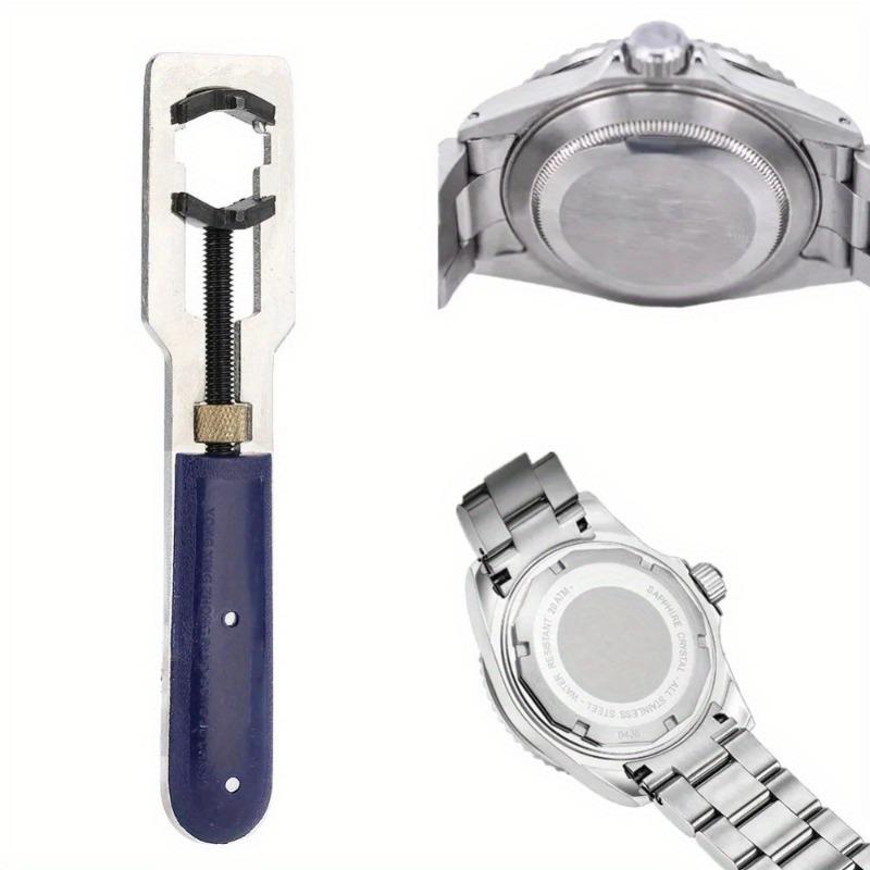 14-35mm Adjustable Metal Watch Back Cover Opener, Wrench Rear Case Remover Back Cover Remove Tools, Watchmaker Watch Repair Tool