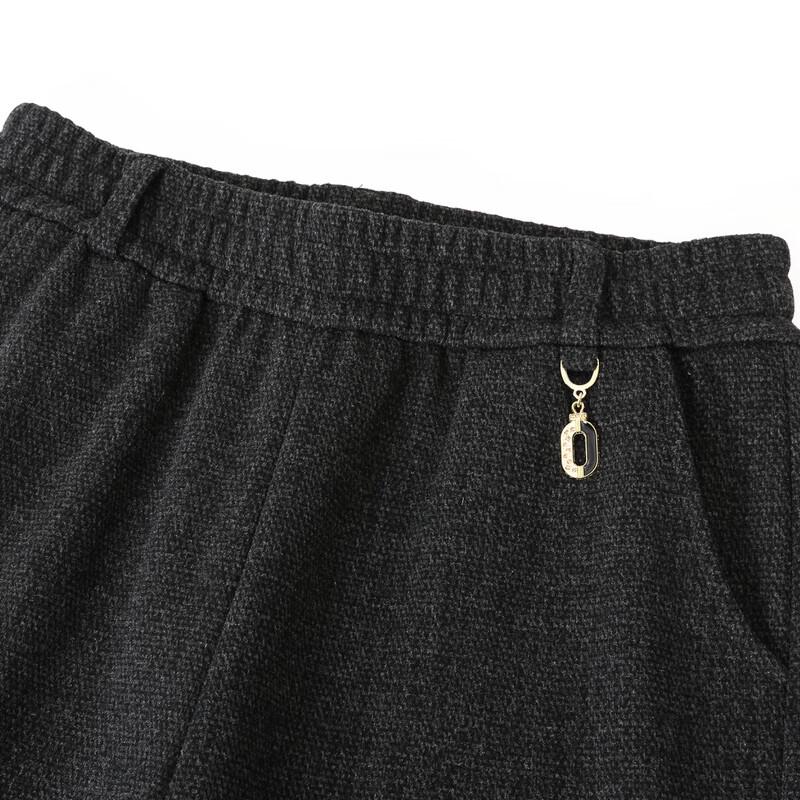 Women's Plus Size High-Waist Straight-Leg Casual Pants