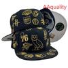 Unisex Embroidered AA Baseball Cap Flat Brim Street Style Adjustable Snapback Hat Men Women