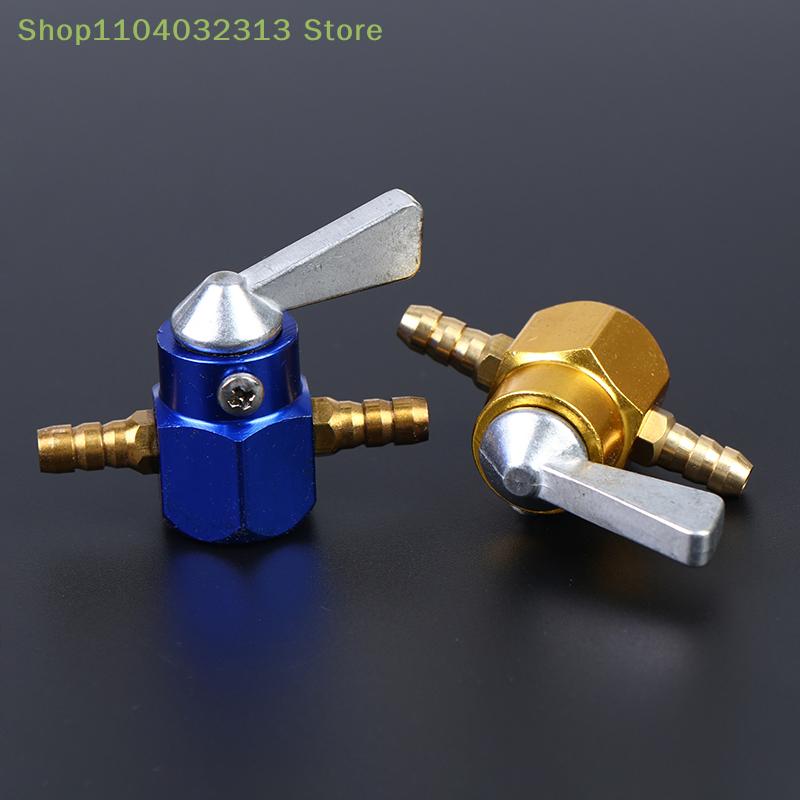 Universal 6mm Motorcycle Inline Fuel Valve Petcock On-Off Switch Motocross Carburetor Accessories for Scooter