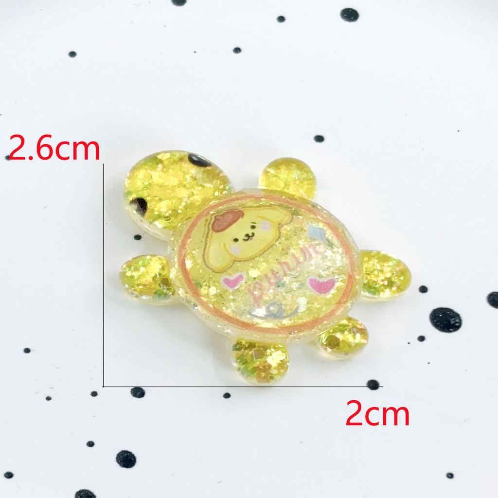 Flashing Resin Luminous Turtle Ornaments - Large & Small DIY Accessories