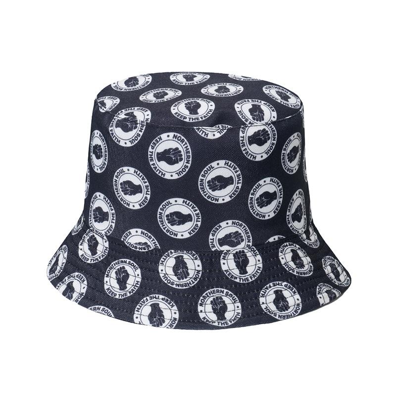 Hat Versatile Style Fashion Letters Printing Womens Sunshade Hats Fishermans