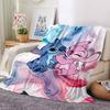 Stitch Angel Blanket Soft Throw Blanket For Home Bedroom Bed Sofa Travel Office Solid Christmas Blanket